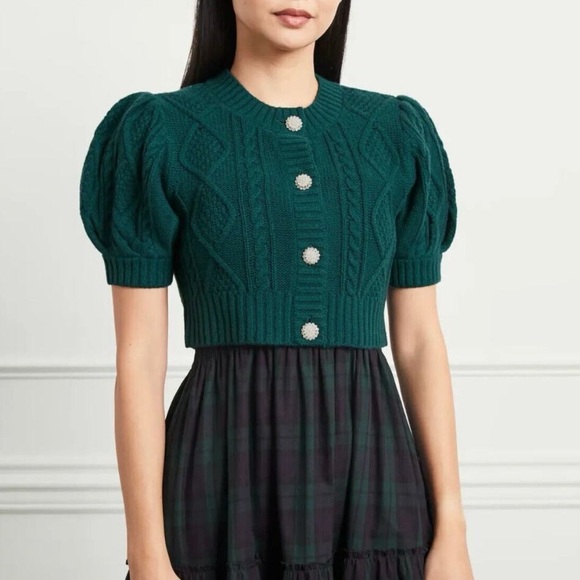 Hill House Home Green Ollie Sweater XXL - Picture 2 of 4